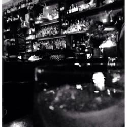 The Woods - Drinks over the bar ...