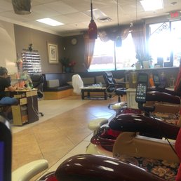 View from the pedi chair :) View from the pedi chair :)