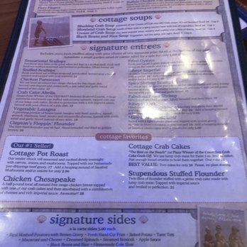 Cottage Cafe - Menu - American Near Me - Bethany Beach, Delaware Cottage Cafe - Menu - American Near Me - Bethany Beach, Delaware