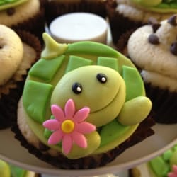 Frost It Cakery - Custom turtle topper for cupcakes