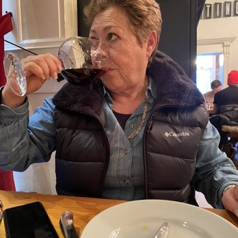 Terroni - One of my favourite person (my Mom) tasting a delicious red wine!! - Italian Near Me - Toronto, Ontario Terroni - One of my favourite person (my Mom) tasting a delicious red wine!! - Italian Near Me - Toronto, Ontario