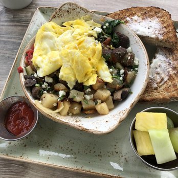 First Watch - Scrambled eggs and potato hash - Breakfast & Brunch Near Me - Delray Beach, Florida