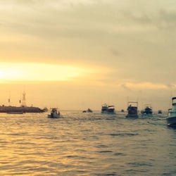 RedRum Sportsfishing - Sunrise on the way out