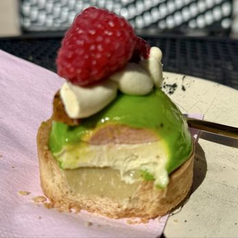 Patisserie Jacqui - Matcha, lemon, pistachio tart - the addition of pistachio is amazing 10/2026 - Patisserie/Cake Shop Near Me - Bisbee, Arizona Patisserie Jacqui - Matcha, lemon, pistachio tart - the addition of pistachio is amazing 10/2026 - Patisserie/Cake Shop Near Me - Bisbee, Arizona