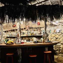 Playa Escondida - The beach bar at Hotel Playa Escondida.