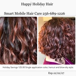 Smart Mobile Hair Care. Holiday Hair Savings and Coupons.