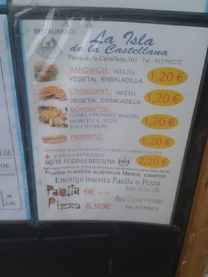 Menu photo 2 La Isla de la Castellana Madrid, M