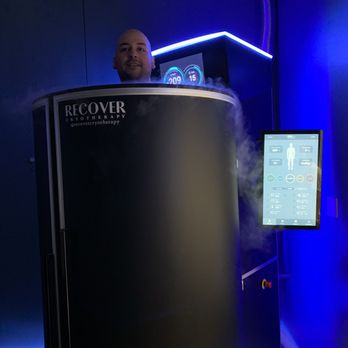 Recover Cryotherapy - Cryotherapy sesh. First time users will get -166F I asked her to turn it up a notch and was at -210 range. Highest is -260F (-162C) - Cryotherapy Near Me - Euless, Texas Recover Cryotherapy - Cryotherapy sesh. First time users will get -166F I asked her to turn it up a notch and was at -210 range. Highest is -260F (-162C) - Cryotherapy Near Me - Euless, Texas