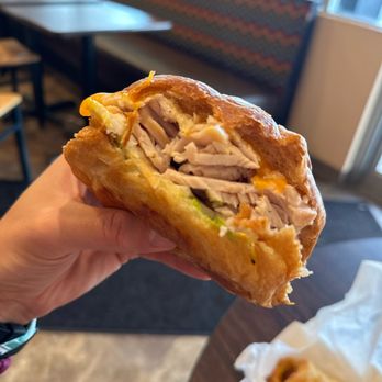 Dufner's Deli - turkey, cheddar, avocado, egg sandwich on croissant. she thicccccc - American Near Me - Plymouth, Minnesota Dufner's Deli - turkey, cheddar, avocado, egg sandwich on croissant. she thicccccc - American Near Me - Plymouth, Minnesota