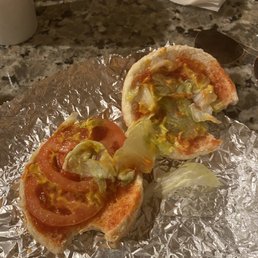 My delightful Meatless burger