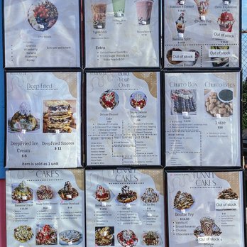Yumtastic - Menu - March 2023 - Desserts Near Me - Kahului, Hawaii