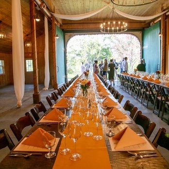 River Highlands Ranch - A view of the dinner setting in the barn - very well presented - Venues & Event Spaces Near Me - Smartsville, California River Highlands Ranch - A view of the dinner setting in the barn - very well presented - Venues & Event Spaces Near Me - Smartsville, California