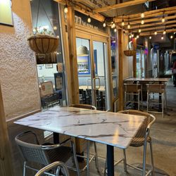 Souvlaki's Greek Skewers - Outside patio