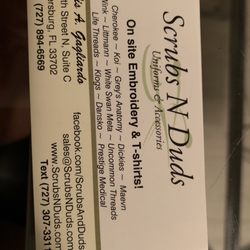 Scrubs N Duds - Card
