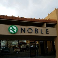 Noble Gaming - Our New Sign and Logo.