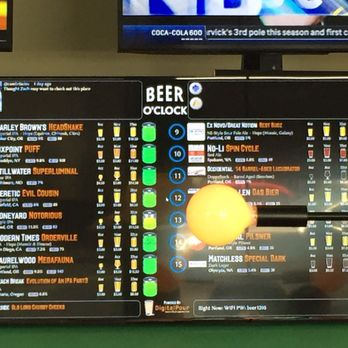 Beer O'Clock - Menu part 1 - Beer Bar Near Me - Portland, Oregon