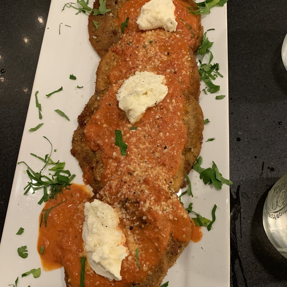 Anthony's Cheesecake - Eggplant and ricotta with vodka sauce - American Near Me - Bloomfield, New Jersey Anthony's Cheesecake - Eggplant and ricotta with vodka sauce - American Near Me - Bloomfield, New Jersey