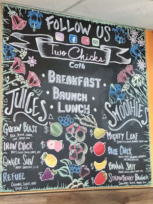 Menu photo 1 Two Chicks Café - CBD New Orleans, LA