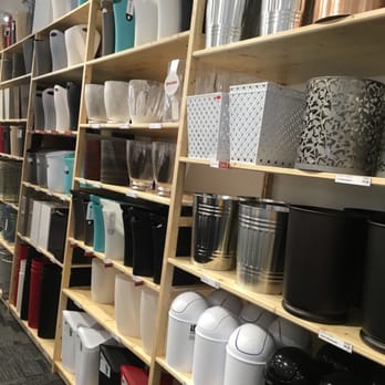 The Container Store - Wow!! Who knew how fashionable a waste basket can be!! - Home Decor Near Me - Sacramento, California