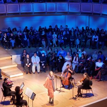 Chicago Symphony Center - Fashion model on catwalk - Music Venues Near Me - Chicago, Illinois