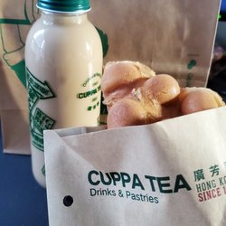 Cuppa Tea - Large Classic Milk Tea and Classic Egg Waffle