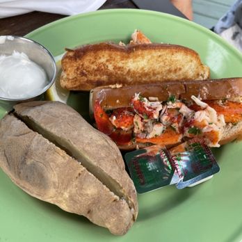 Fire & Ice Restaurant - Two Lobster Rolls with baked potato - Pubs Near Me - Middlebury, Vermont Fire & Ice Restaurant - Two Lobster Rolls with baked potato - Pubs Near Me - Middlebury, Vermont