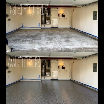 Garage Lab - Polyaspartic floor coating transformation here in North County. Fast cure and built to last. - Flooring Near Me Garage Lab - Polyaspartic floor coating transformation here in North County. Fast cure and built to last. - Flooring Near Me
