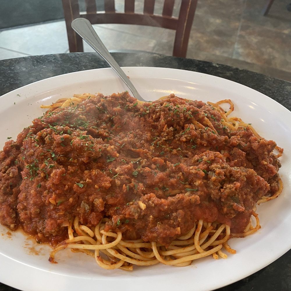 Gabbies Pizza - Spaghetti with meat sauce - Pizza Near Me - Port Orange, Florida
