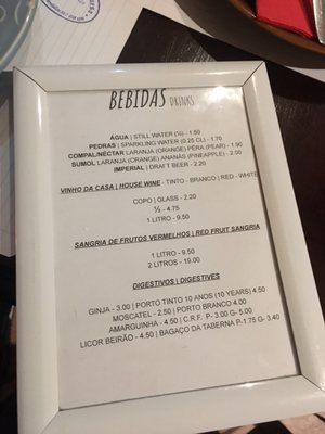 Menu photo 2 Taberna Portuguesa Lisbon, 11