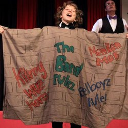 AKT Academy - Alison Kalmus Theater - Patrick Onstage @Sierra Madre Playhouse as "Wall/Starveling" in A Midsummer Night's Dream"