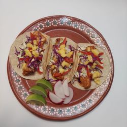 Taquizas Bretado Catering - Camarones tacos