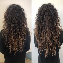 21 North Concept Salon and Spa - Adding curly hair extensions to thicken it up? Let's do it! Ask for Maven Laura.