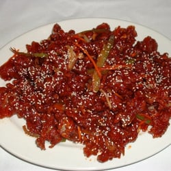 Dragon's Chop Suey House - Ginger Beef (Hot)