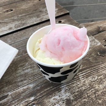 Davis Creamery - Avocado Coconut Ice Cream and Watermelon sherbet. - Ice Cream & Frozen Yogurt Near Me - Davis, California