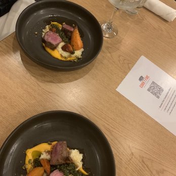 Corkfire Kitchen - Pistachio Crusted Lamb Sirloin - New American Near Me - Temecula, California