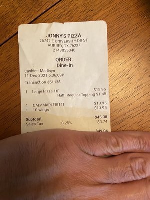 Jonny's Pizza by null
