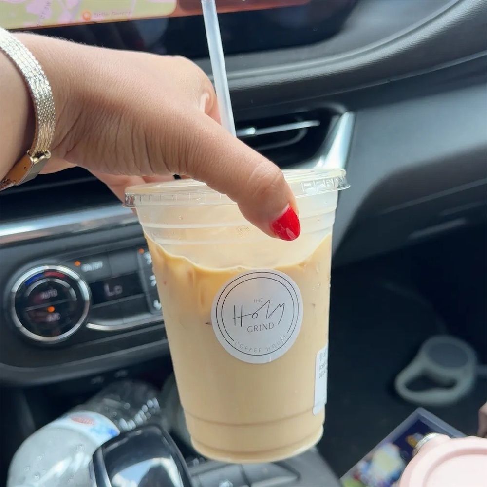 The Holy Grind - Decaf Brown Butter Toffee Latte - Coffee & Tea Near Me - Concord, North Carolina