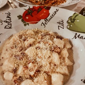 Caffe Buon Gusto - Carbonara Gnocchi - Italian Near Me - New York, New York Caffe Buon Gusto - Carbonara Gnocchi - Italian Near Me - New York, New York