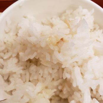 Restaurant Domo - Rice from bottom out side of the pot. - Japanese Near Me - Kaneohe, Hawaii