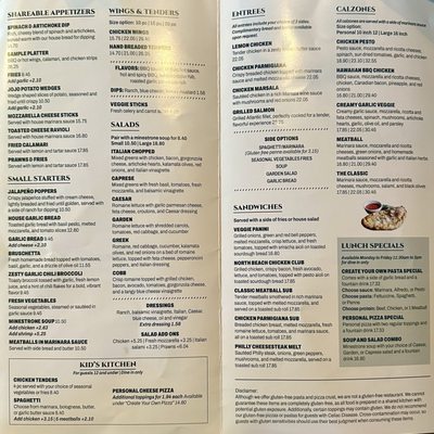 Menu photo 1 North Beach Pizza San Francisco, CA Menu photo 1 North Beach Pizza San Francisco, CA