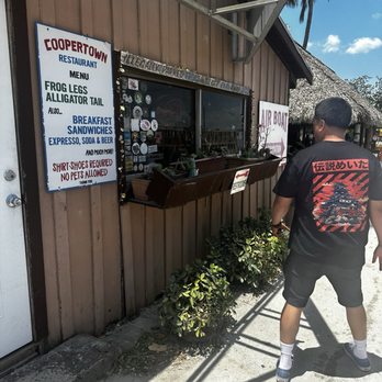Coopertown Airboats - Coopertown restaurant - Boat Tours Near Me - Miami, Florida Coopertown Airboats - Coopertown restaurant - Boat Tours Near Me - Miami, Florida