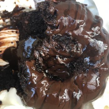 Chocolate Bash - Hot Lava cake with Ice Cream Cup - Creperies Near Me - Claremont, California