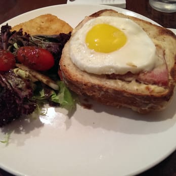 Brunch Club & Supper - Croque Monsieur with sunny side up egg - Breakfast & Brunch Near Me - Hong Kong, HK