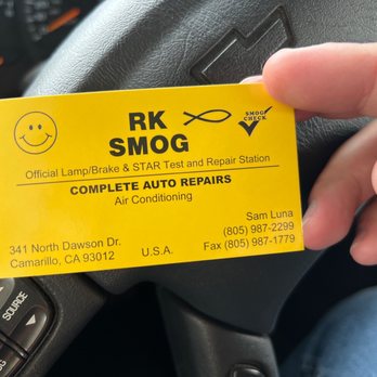 RK Smog Service - Smog Check Stations Near Me - Camarillo, California RK Smog Service - Smog Check Stations Near Me - Camarillo, California