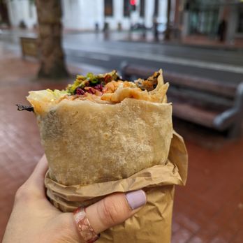 Korean Twist - Burrito w/ Tofu - Korean Near Me - Portland, Oregon