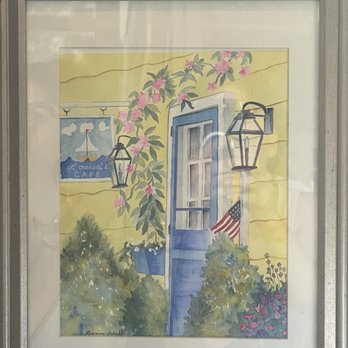 Louisa's - Framed cookbook cover - Seafood Near Me - Cape May, New Jersey Louisa's - Framed cookbook cover - Seafood Near Me - Cape May, New Jersey