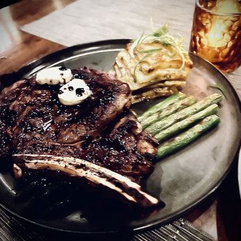 The Hero Ranch Kitchen - Bone in Ribeye - American Near Me - Saratoga, California The Hero Ranch Kitchen - Bone in Ribeye - American Near Me - Saratoga, California