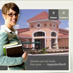 Winter Haven Public Library - Libraries are not made; they grow. - Augustine Birrell