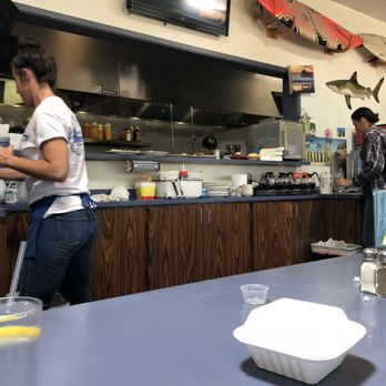 Beach Break Cafe - Counter seating by kitchen - Breakfast & Brunch Near Me - Oceanside, California Beach Break Cafe - Counter seating by kitchen - Breakfast & Brunch Near Me - Oceanside, California