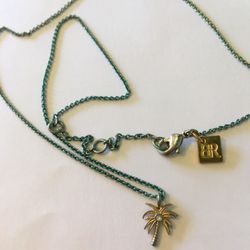 Banana Republic - Jewelry will tarnish quickly and turn green.